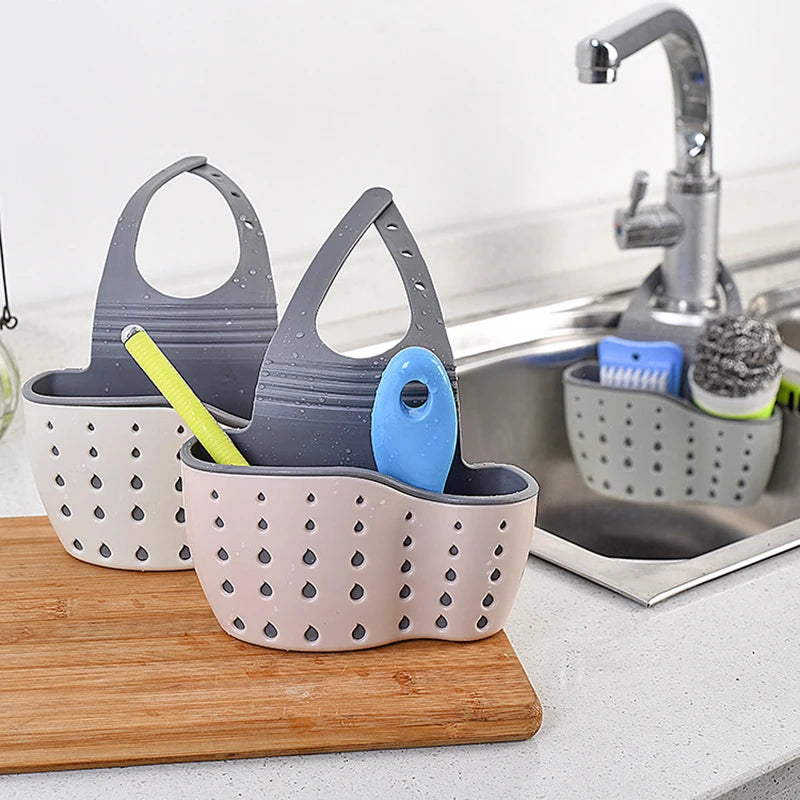 Kitchen Sink Sponge Holder Shelf