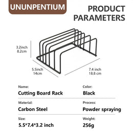 Cutting Board Organizer Rack