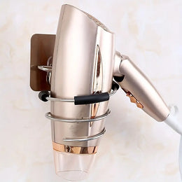 Wall Mounted Hair Dryer Holder