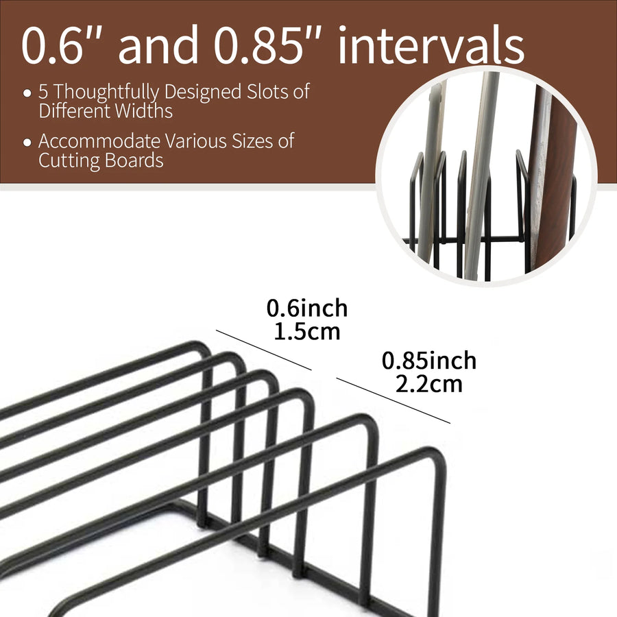Cutting Board Organizer Rack