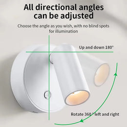 Magnetic Rechargeable Wall Lamp