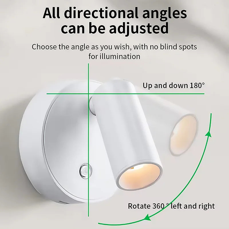 Magnetic Rechargeable Wall Lamp