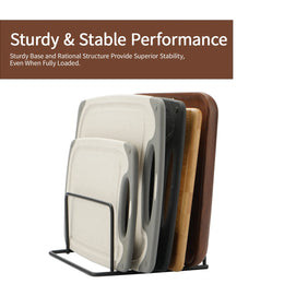 Cutting Board Organizer Rack