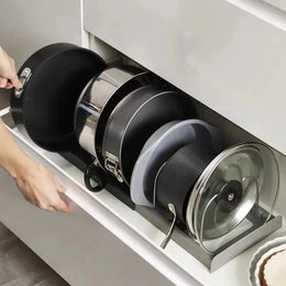 Pot Lid Organizer Rack