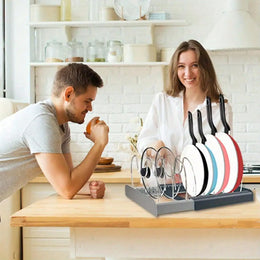 Adjustable Pan Organizer Rack