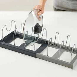 Pot Lid Organizer Rack