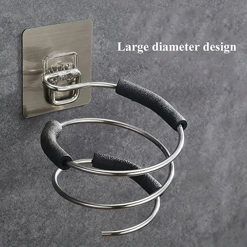 Wall Mounted Hair Dryer Holder