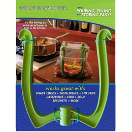 Food Storage Bag Holder Organizer
