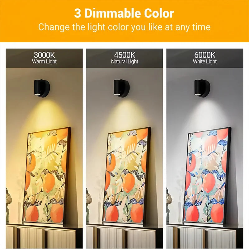 Magnetic Rechargeable Wall Lamp