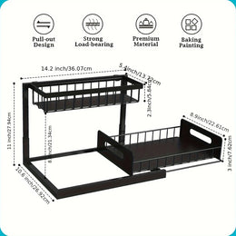 Under Sink Sliding Organizer