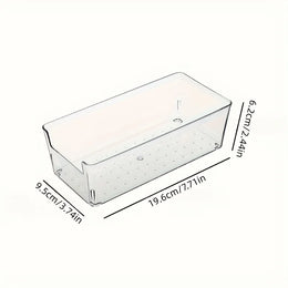 Clear Drawer Organizer Set