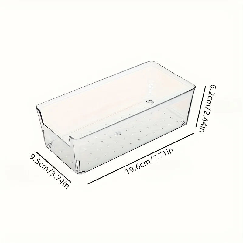 Clear Drawer Organizer Set
