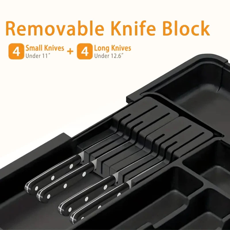 Expandable Cutlery Tray