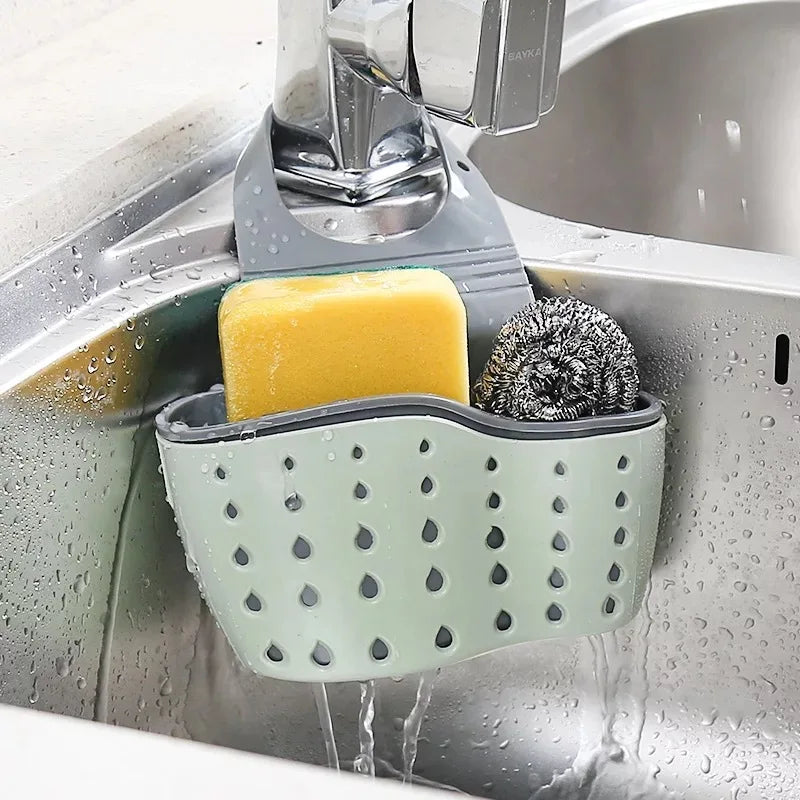 Kitchen Sink Sponge Holder Shelf