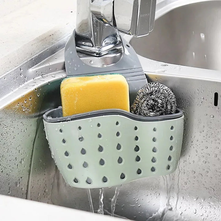 Kitchen Sink Sponge Holder Shelf