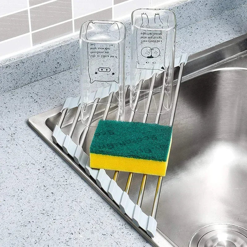 Roll-up Over Sink Drying Rack