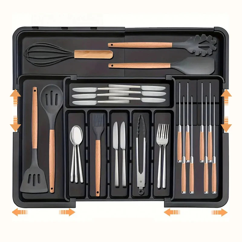 Expandable Cutlery Tray