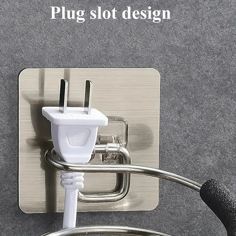 Wall Mounted Hair Dryer Holder