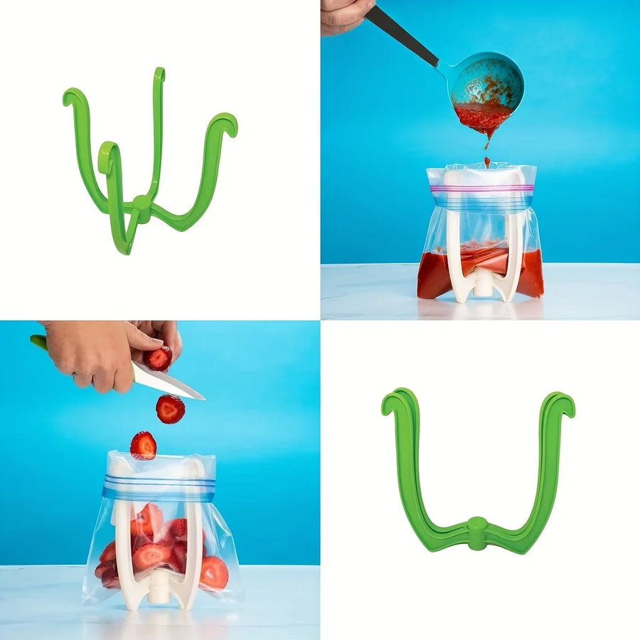 Food Storage Bag Holder Organizer